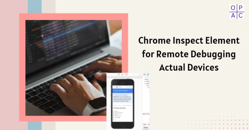 chrome inspect element