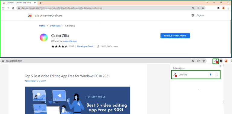 colorzilla chrome extension