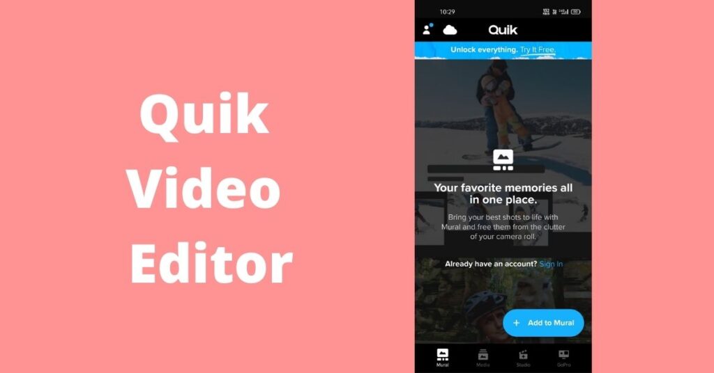 Quik Video Editor