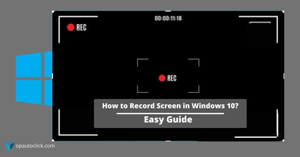 how to record screen in windows 10