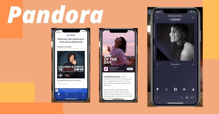 Pandora free music apps for iphone