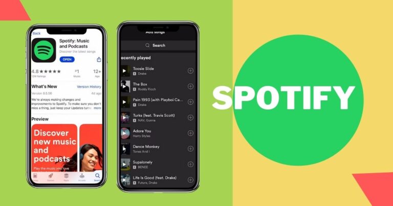Spotify music app