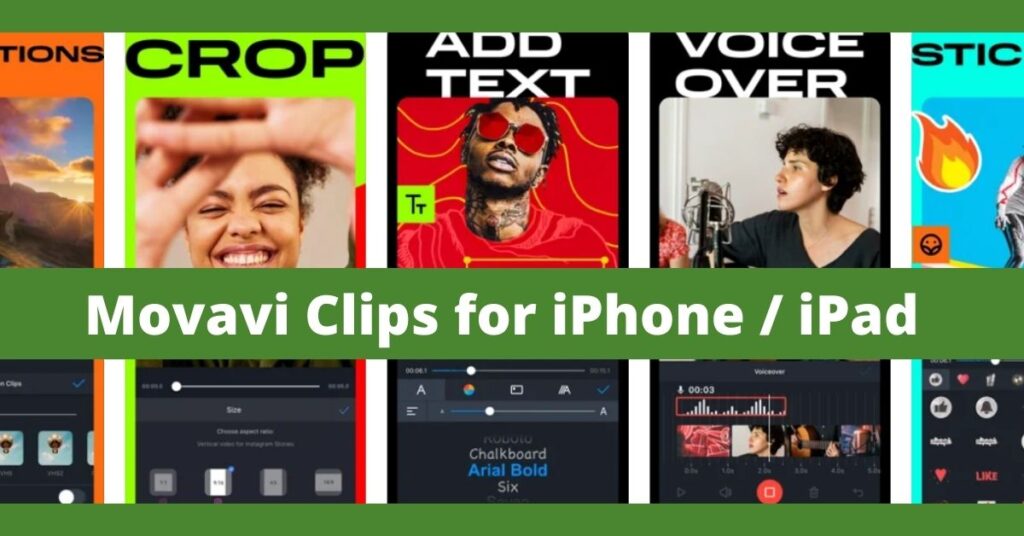 Movavi Clips for iPhone iPad